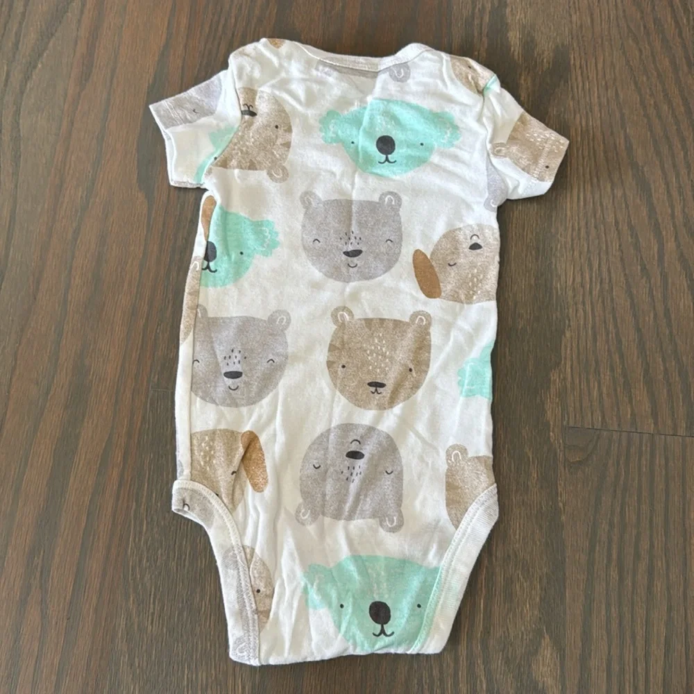 Carter’s 3-Piece Baby Animal Bodysuit & Pants Set 6M